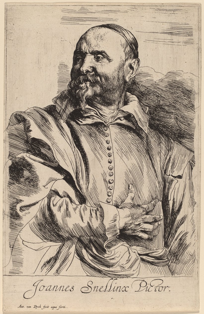 Jan Snellinx, muhtemelen 16261641. by Anthony van Dyck