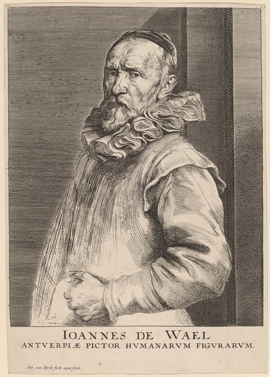 Jan D Waal, S. 1630. by Anthony van Dyck