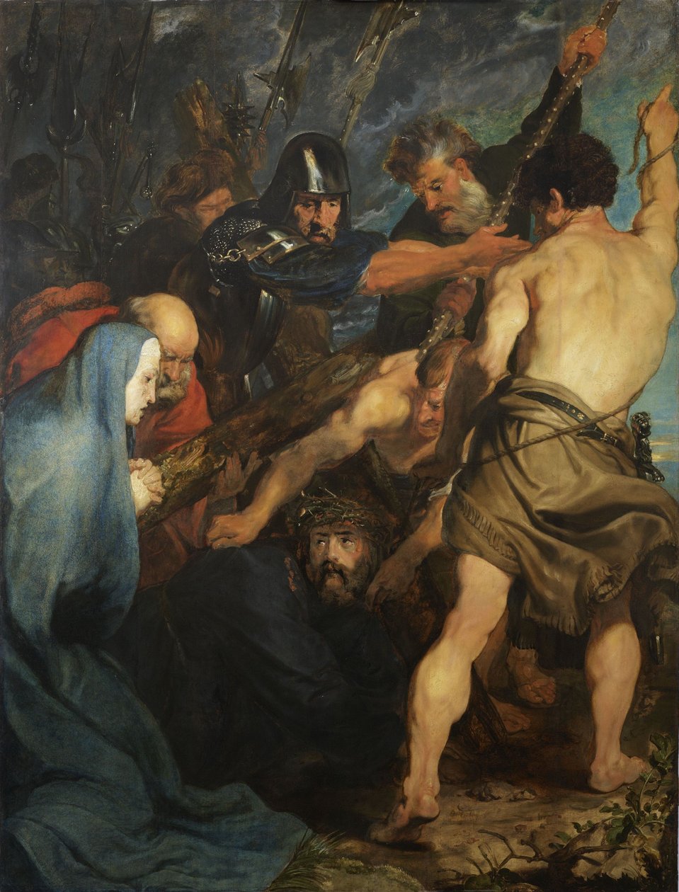Çarmıhı taşıyan İsa Mesih by Anthony van Dyck