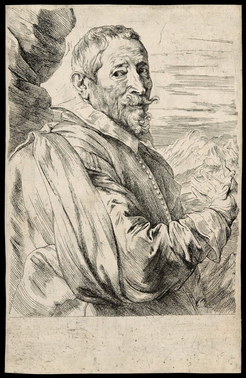Joos de Momper by Anthony van Dyck