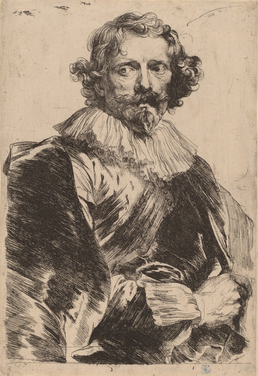 Lucas Vorsterman, muhtemelen 16261641. by Anthony van Dyck