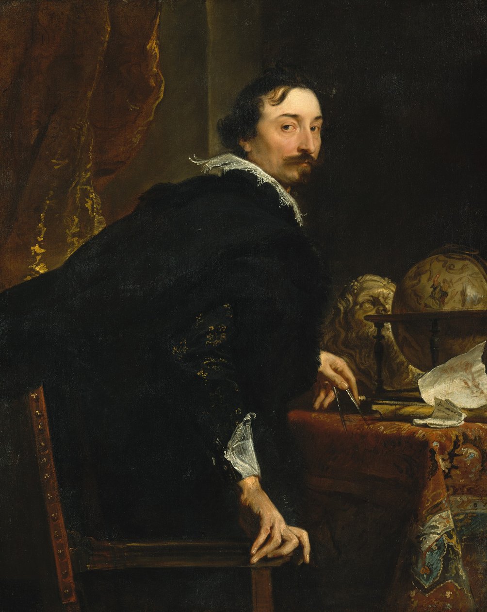 Lucas van Uffel, c.1622 by Anthony van Dyck