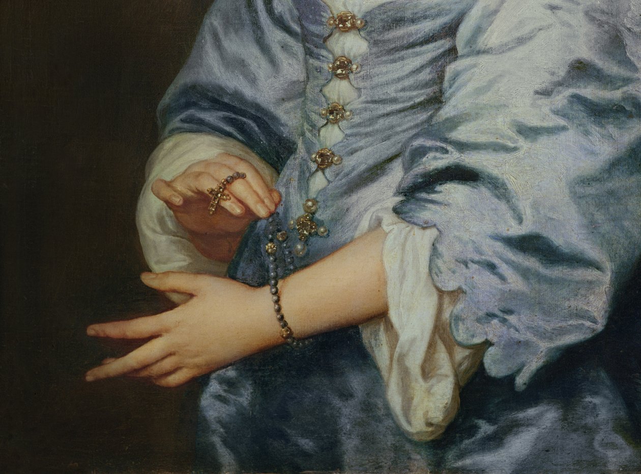Marie Ruthven, Leydi van Dyck, c.1639 by Anthony van Dyck