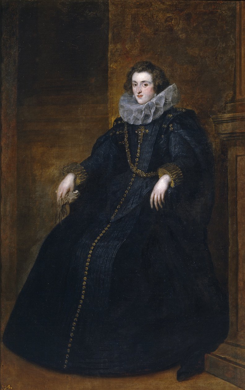 Policena Spínola, Leganés Markizi by Anthony van Dyck