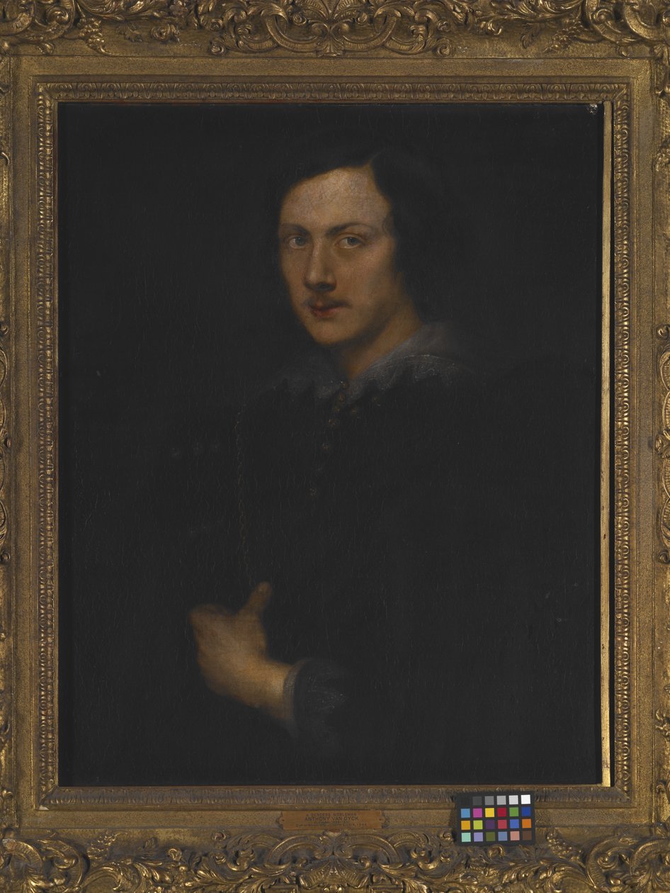 Cenevizli Bir Asilzadenin Portresi (tuval üzerine yağlıboya) by Anthony van Dyck