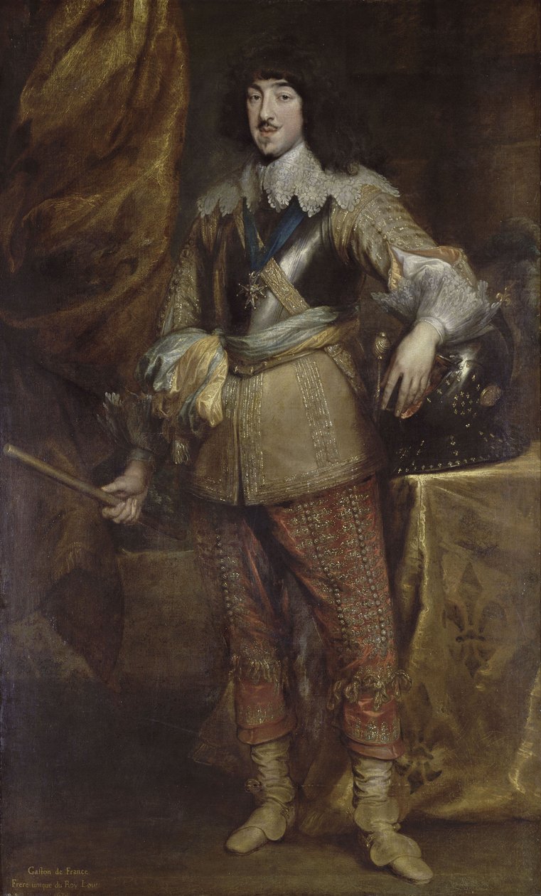 Fransa'nın Gaston portresi, Orleans Dükü 1608-1660 by Anthony van Dyck