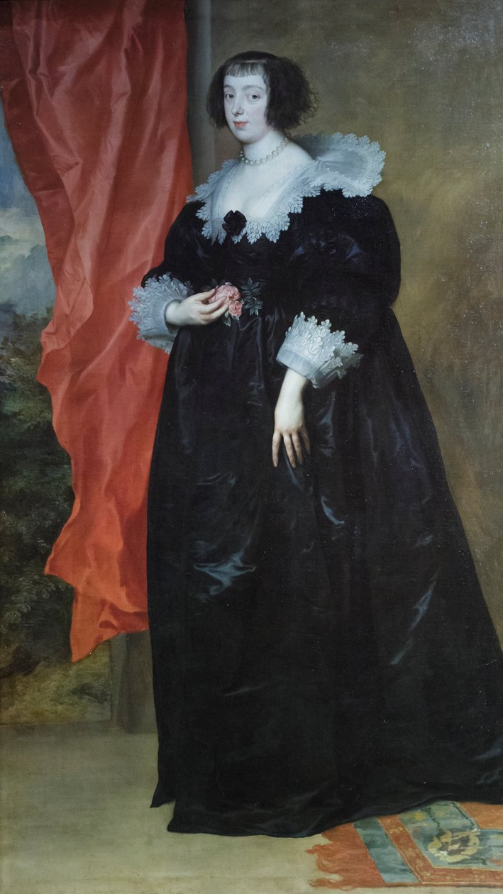 Orleans Düşesi Lorraine'li Marguerite'in Portresi (?) by Anthony van Dyck