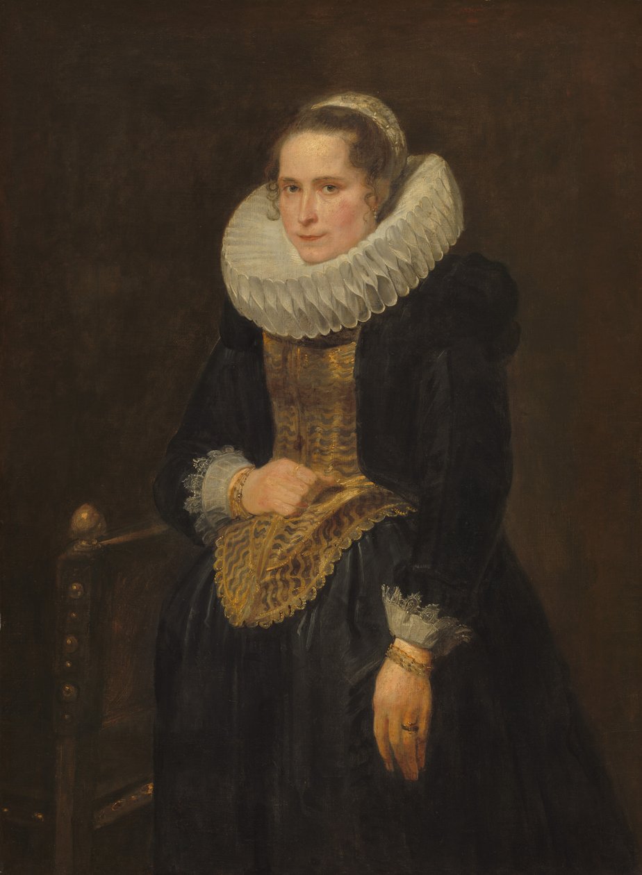 Bir Flaman Hanımın Portresi, muhtemelen 1618. by Anthony van Dyck