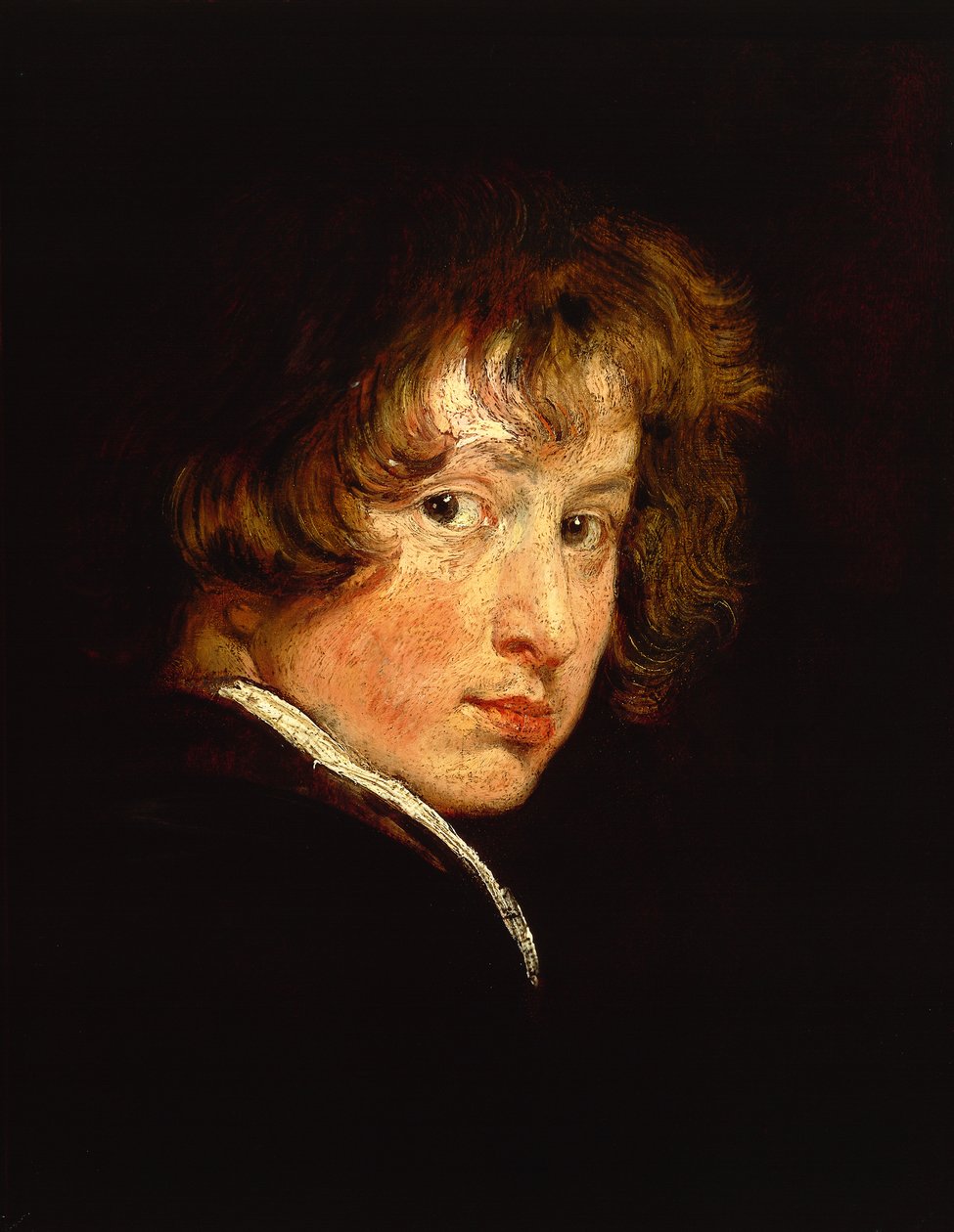On altı yaşında kendi portresi by Anthony van Dyck