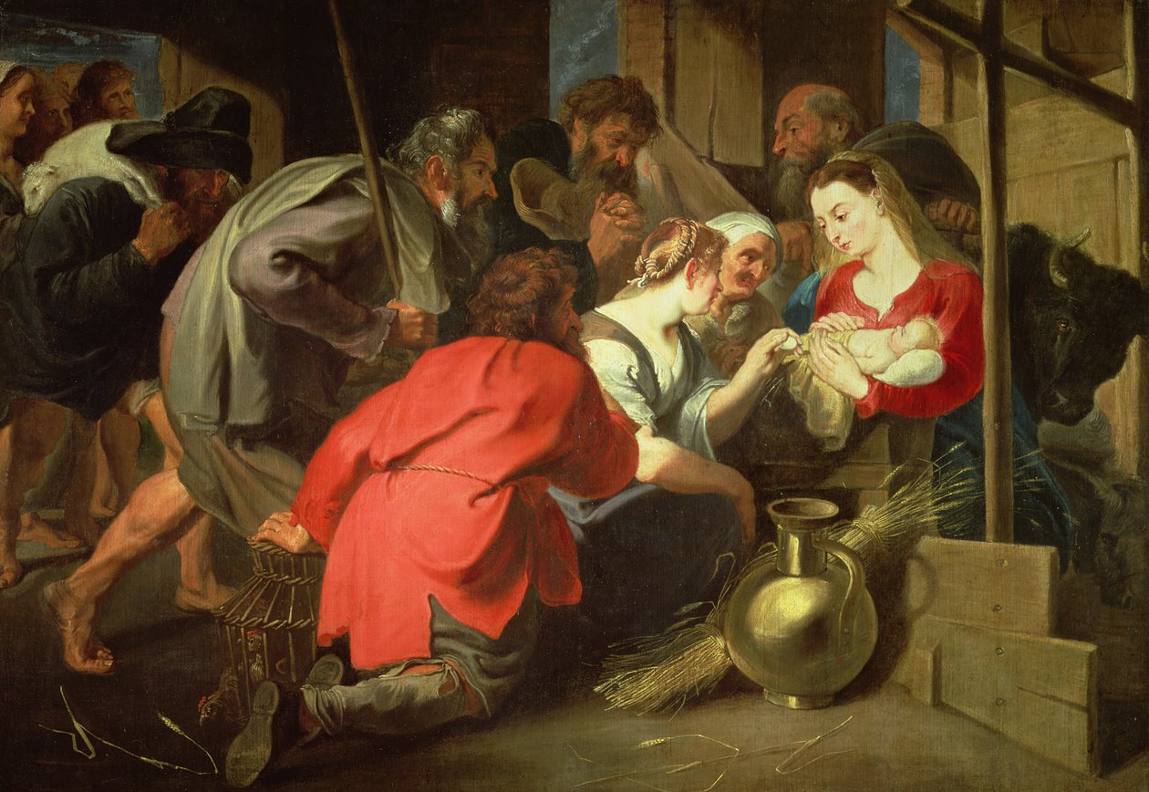 Çobanların Tapınması, c.1616-18 by Anthony van Dyck