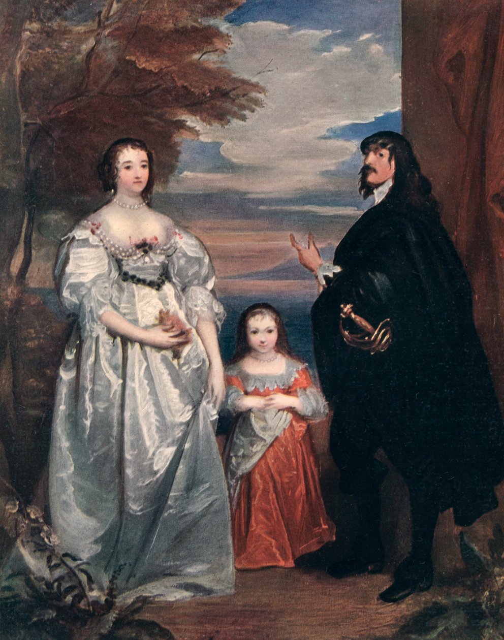 Derby ve Çocuğun Kontu ve Kontesi, 1632-1641 1910. by Anthony van Dyck