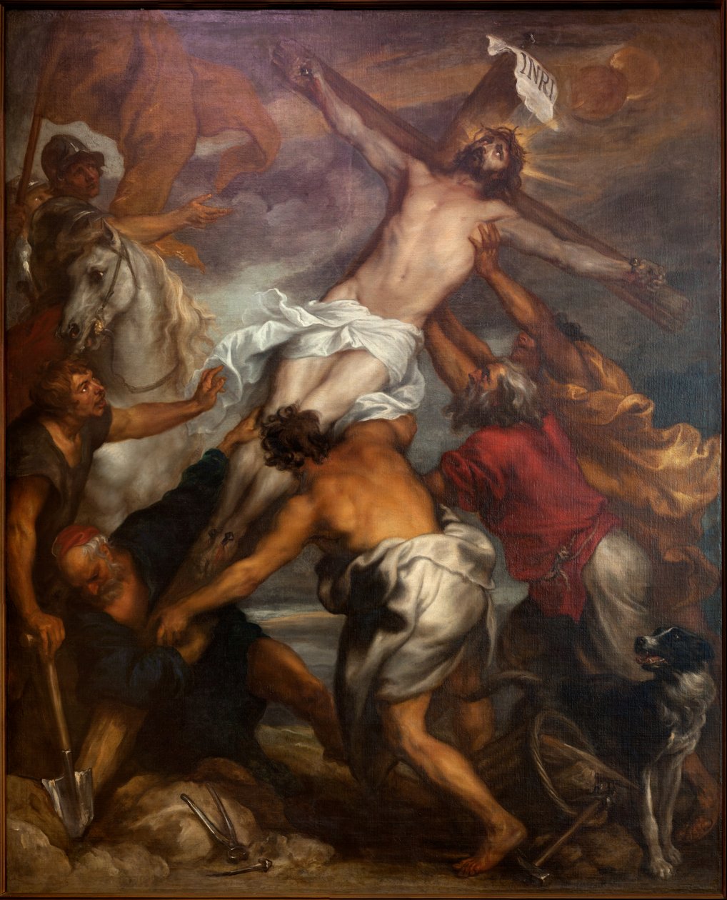 Haçın Yükselişi, 1631'den önce (petrol) by Anthony van Dyck