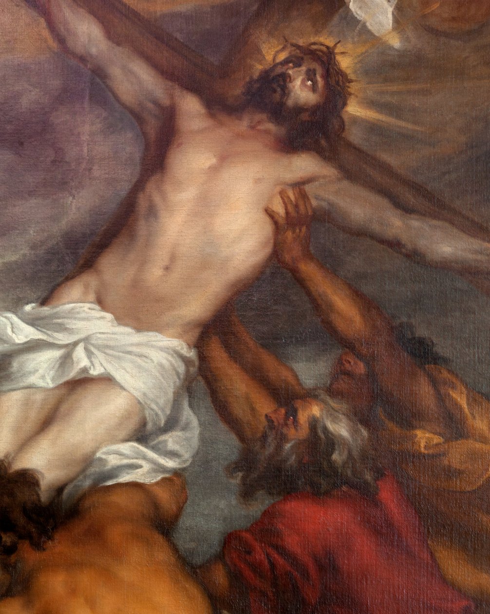 Haçın Yükselişi, 1631'den önce (petrol) by Anthony van Dyck
