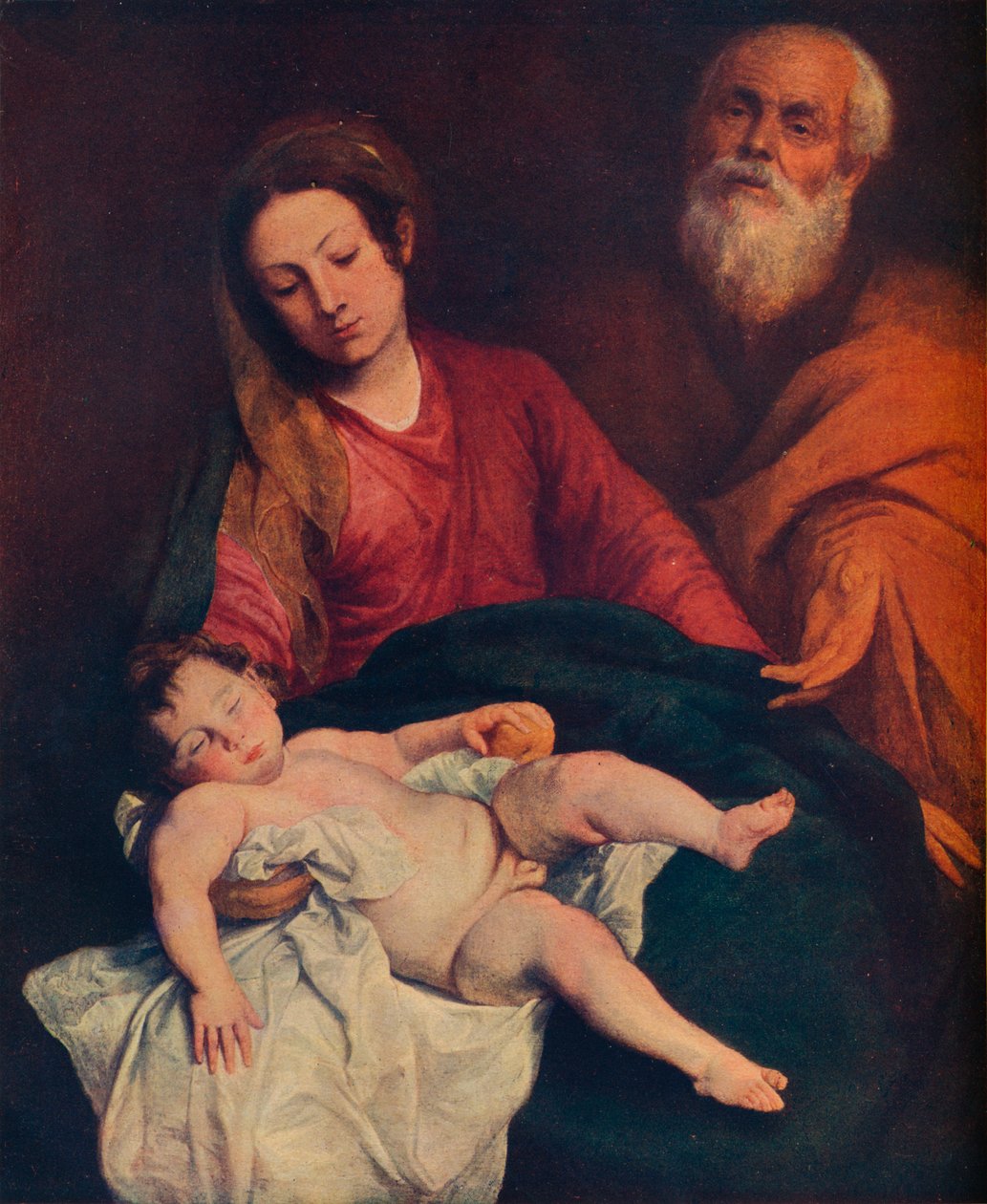 Kutsal Aile, c1624 by Anthony van Dyck
