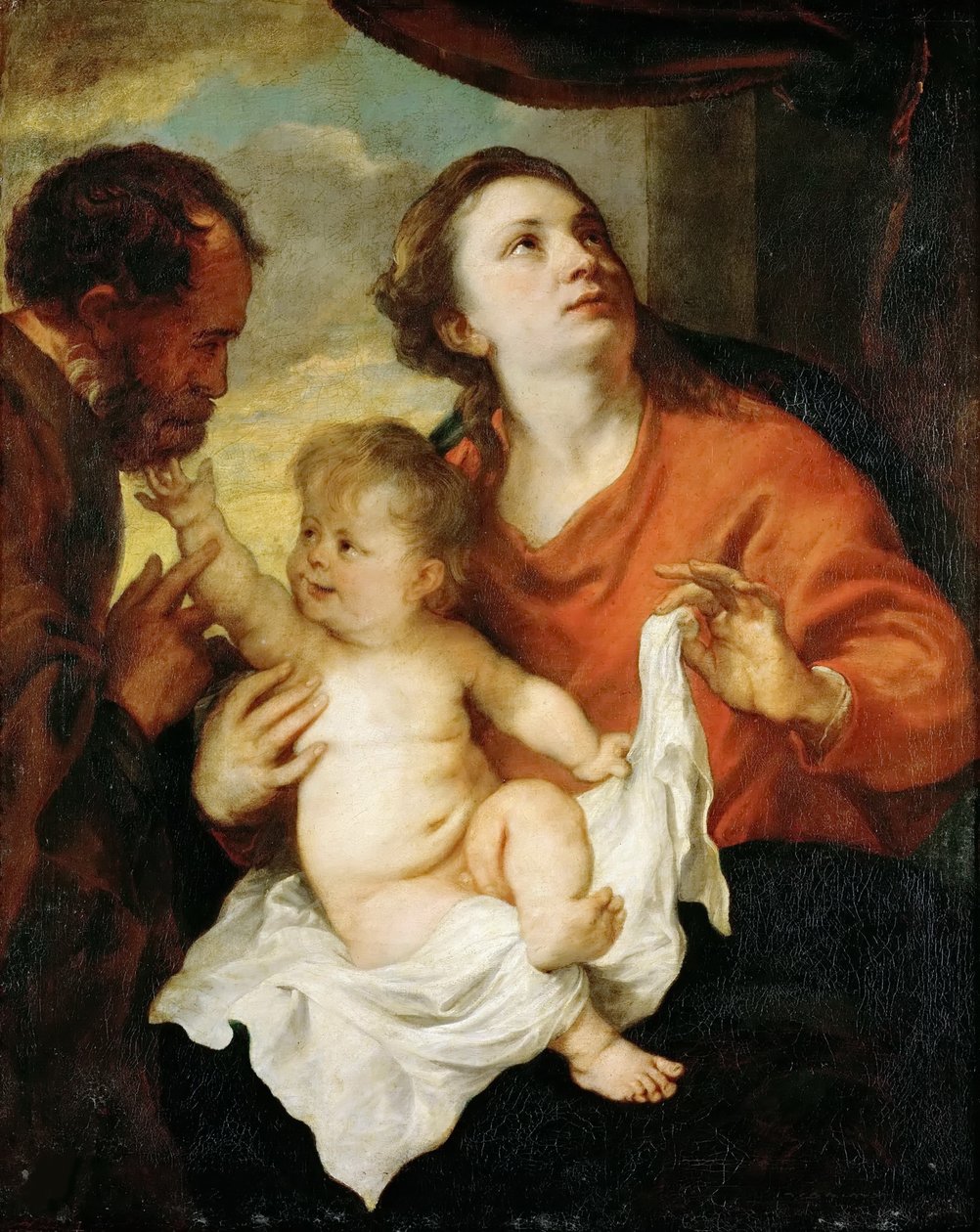 Kutsal Aile, yaklaşık 1627. by Anthony van Dyck