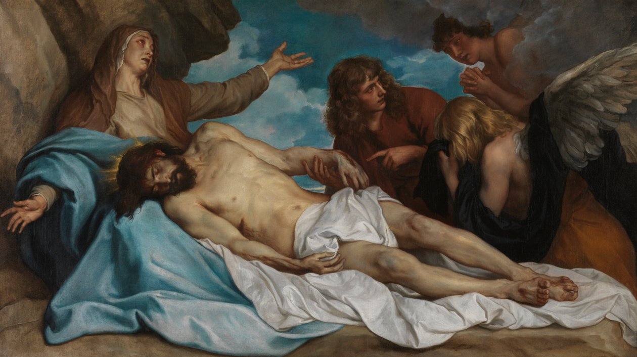 Ölü Mesih Üzerine Ağıt by Anthony van Dyck