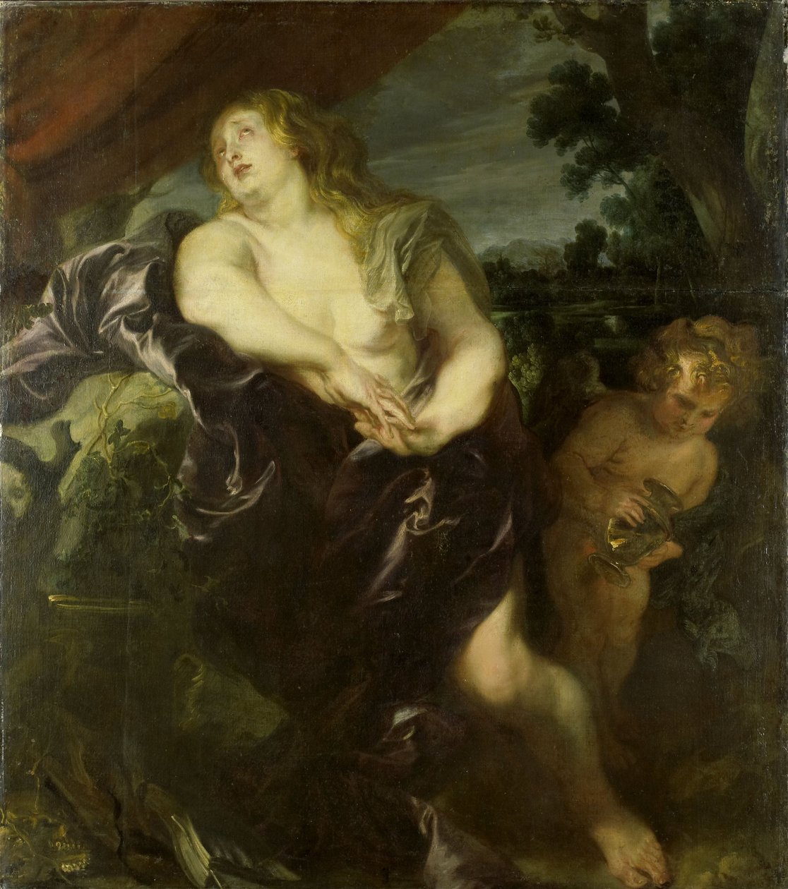 Tövbekar Mary Magdalene, 1620-35 by Anthony van Dyck