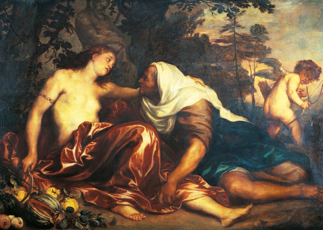 Vertumnus ve Pomona by Anthony van Dyck
