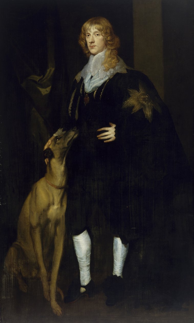James Stuart, Lenox ve Richmond Dükü, 17. yüzyıl by Anthony van after Dyck