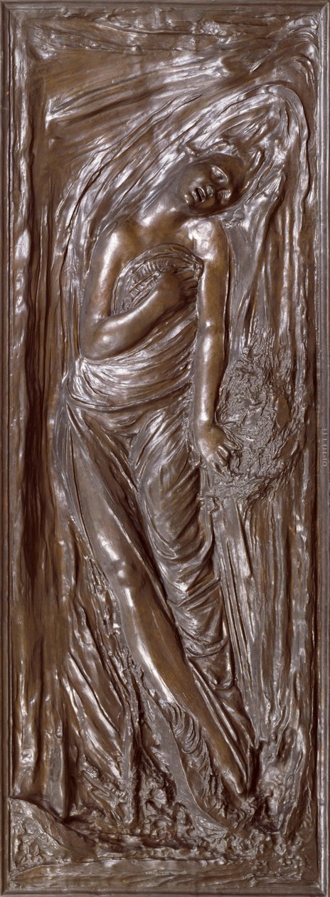 Ophelia, 1876 (bronz) by Antoine Augustin Preault