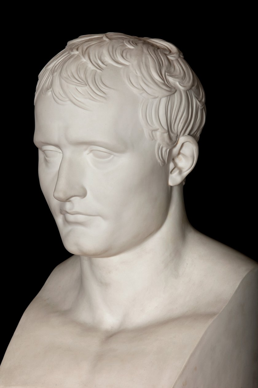 İmparator I. Napolyon büstü (Sevres bisküvisi) (detay) (ayrıca bkz. 698748) by Antoine Denis Chaudet