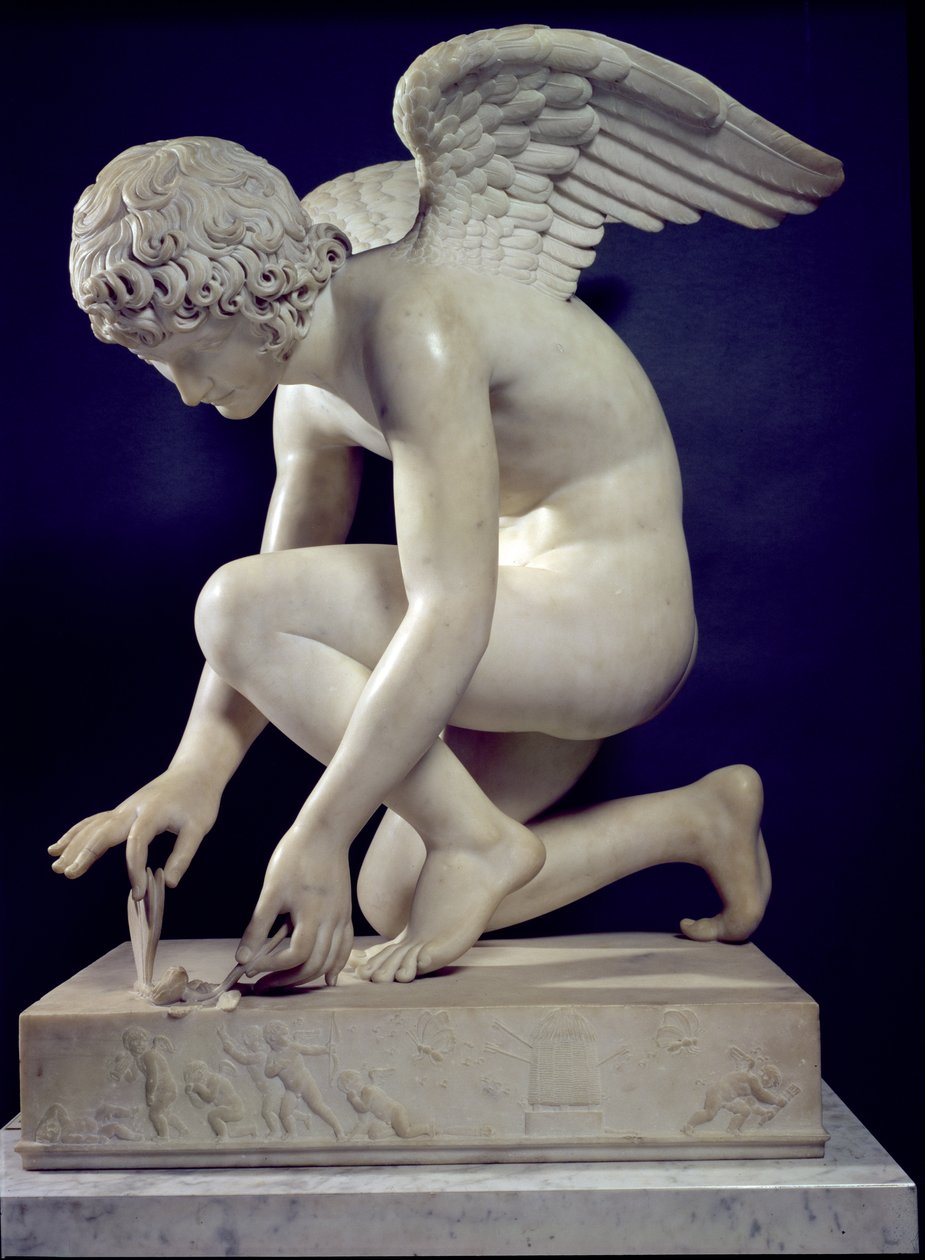 Aşk tanrısı, 1817 (mermer) by Antoine Denis Chaudet