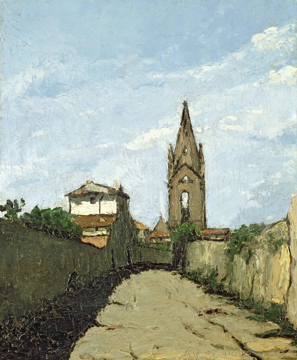 Köy Kilisesi, c.1866-70 by Antoine Fortune Marion