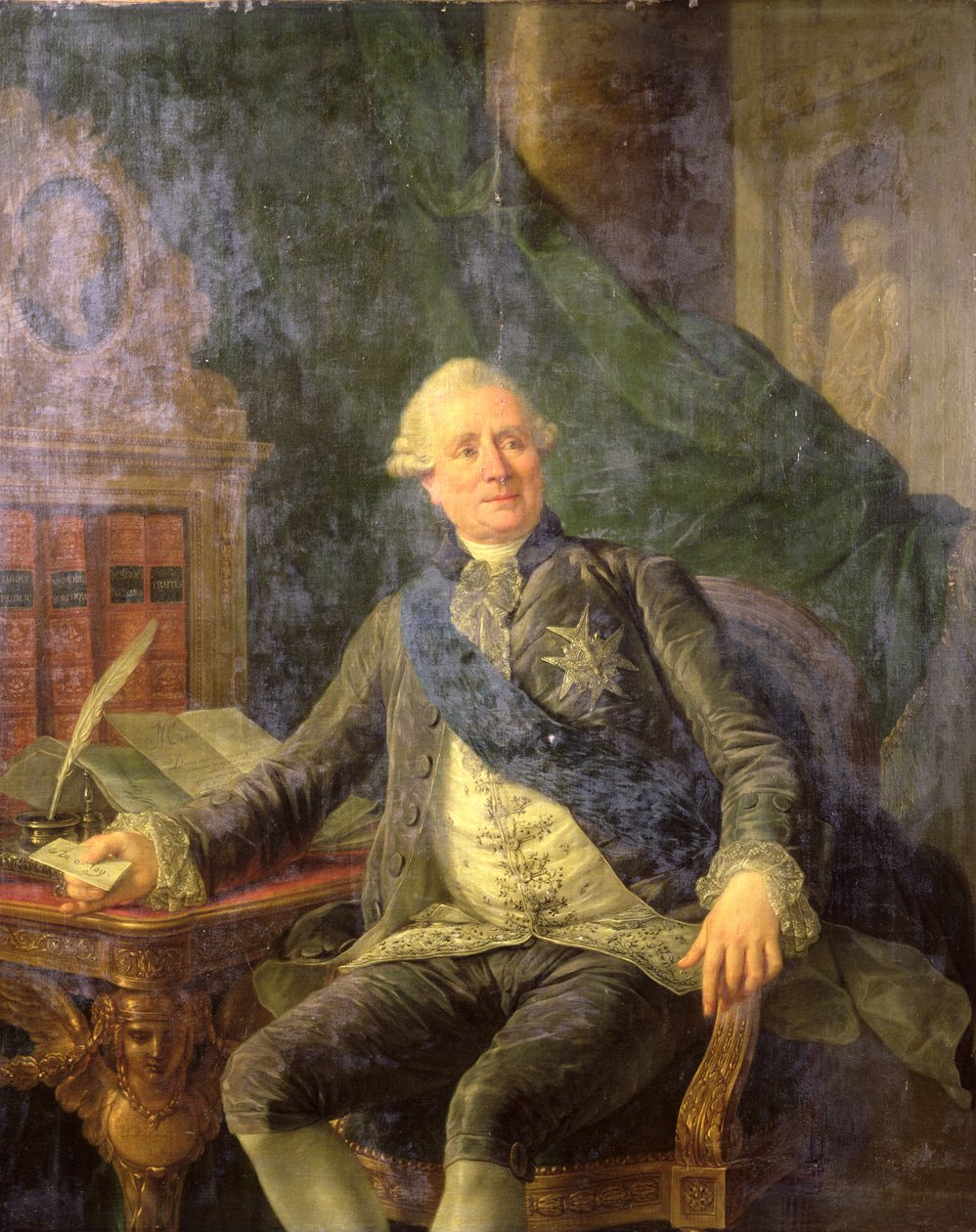Charles Gravier (1719-87) Vergennes Kontu by Antoine François Callet