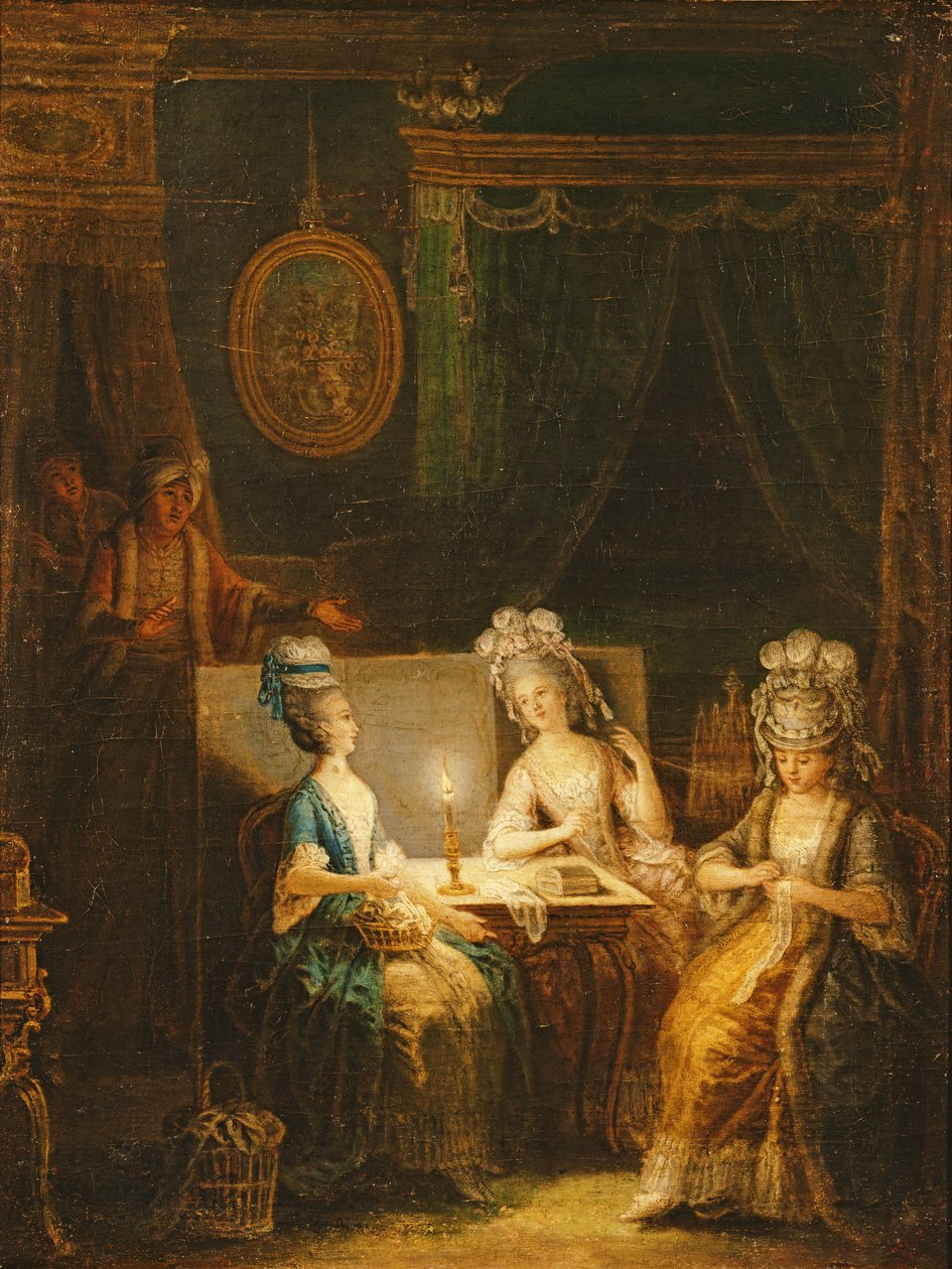 Zémire ve Azor, Marmontel Operası, 1788 by Francois Aubert