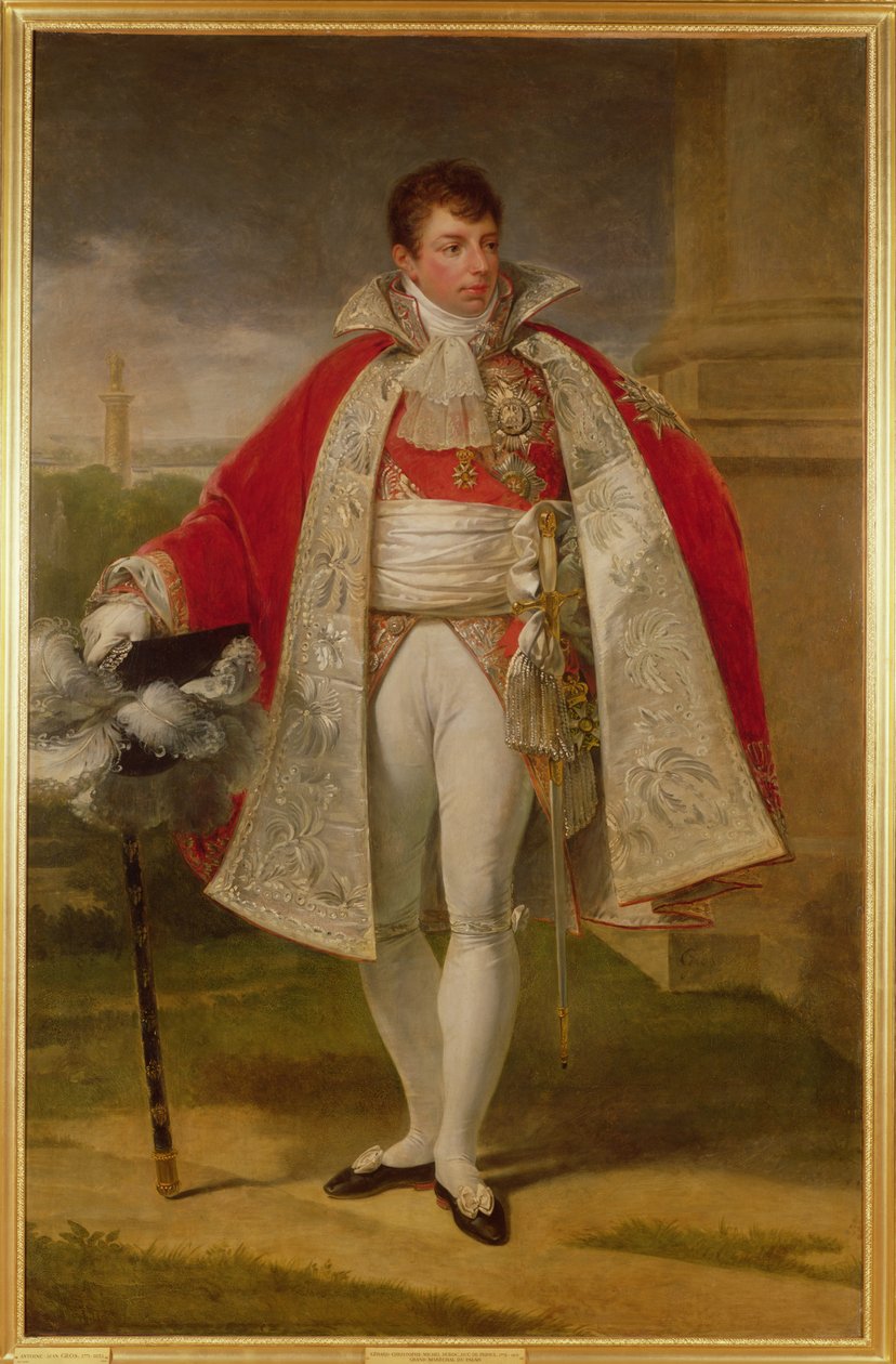Geraud-Christophe-Michel Duroc (1772-1813) Frioul Dükü, 1806-08 by Antoine Jean Gros