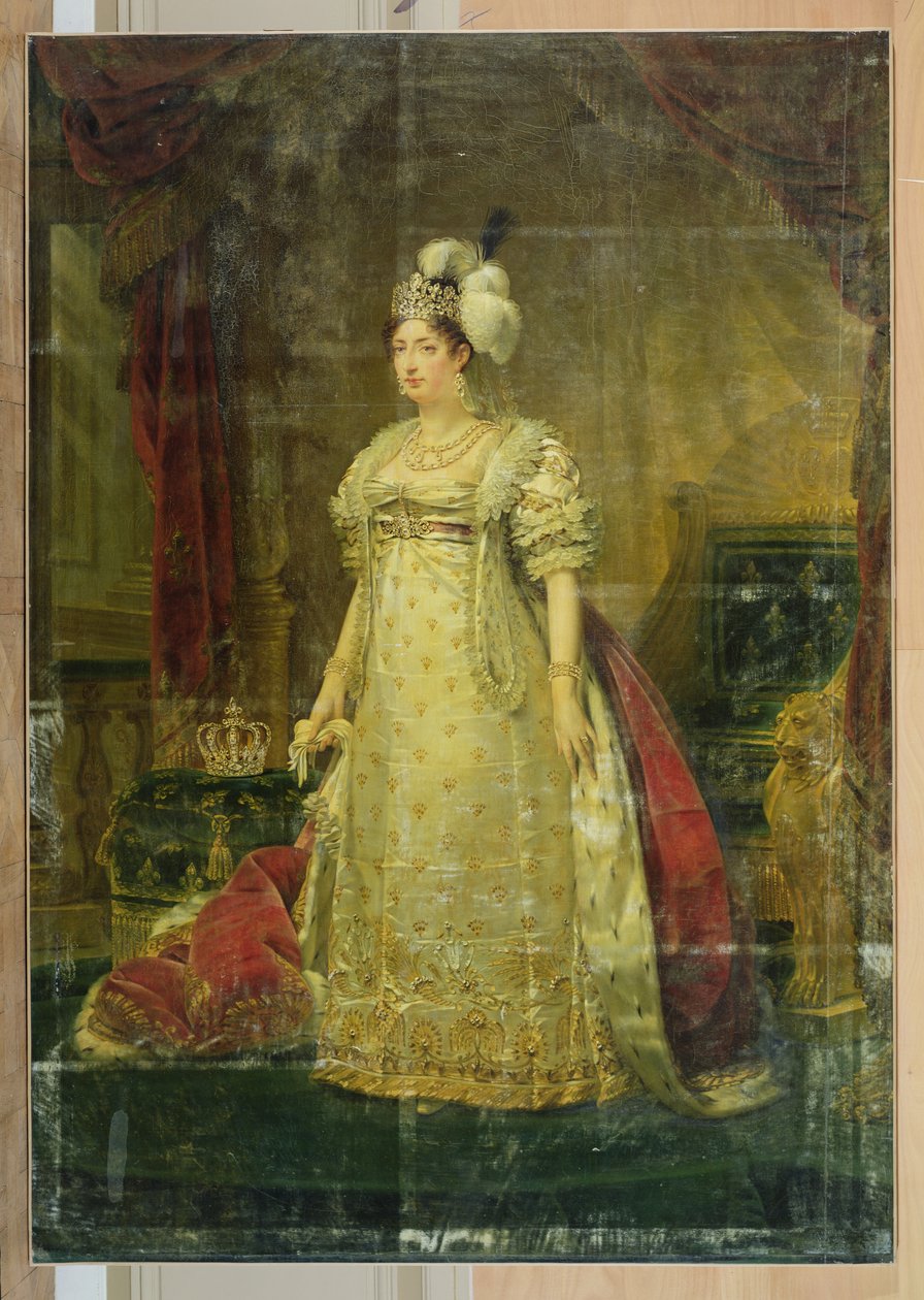 Fransa Marie-Therese-Charlotte (1778-1851) Angouleme Düşesi portresi by Antoine Jean Gros