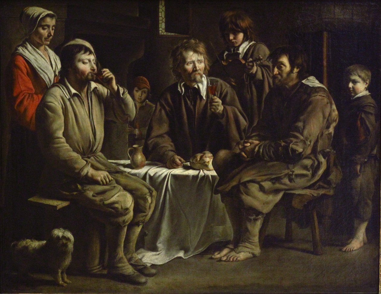 köylü yemeği by Antoine Le Nain