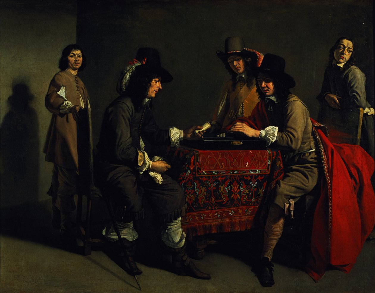 Tavla Oyuncuları by Antoine Le Nain