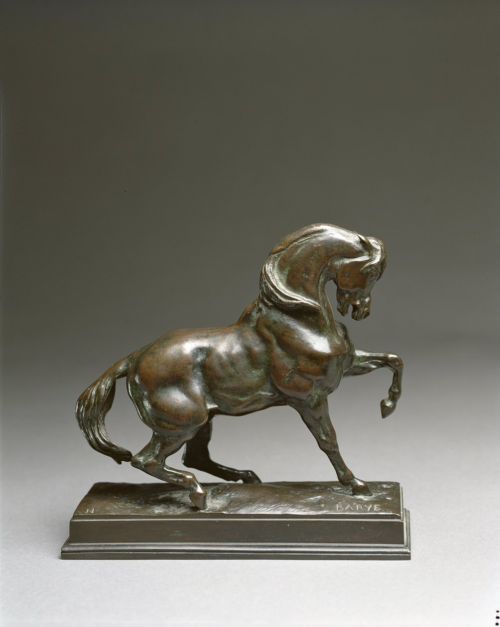 Türk Atı, 1920 (siyah patine bronz) by Antoine Louis Barye