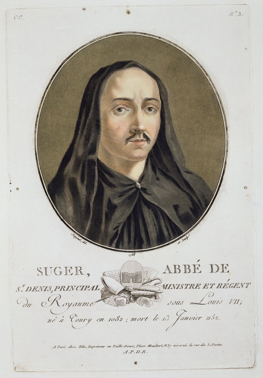 Abbe de Suger (1082-1151) 