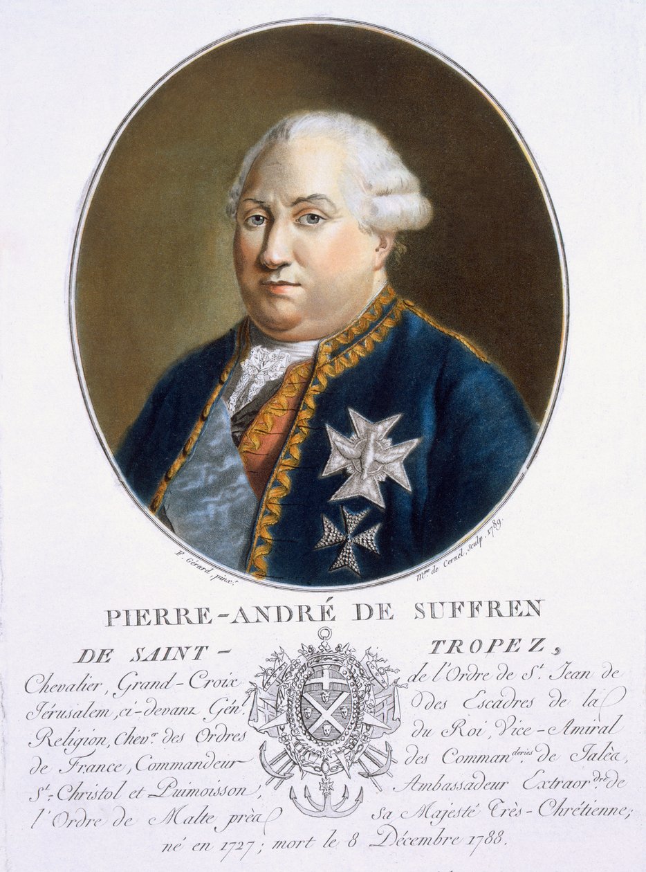 Pierre-Andre de Suffren de St Tropez, 