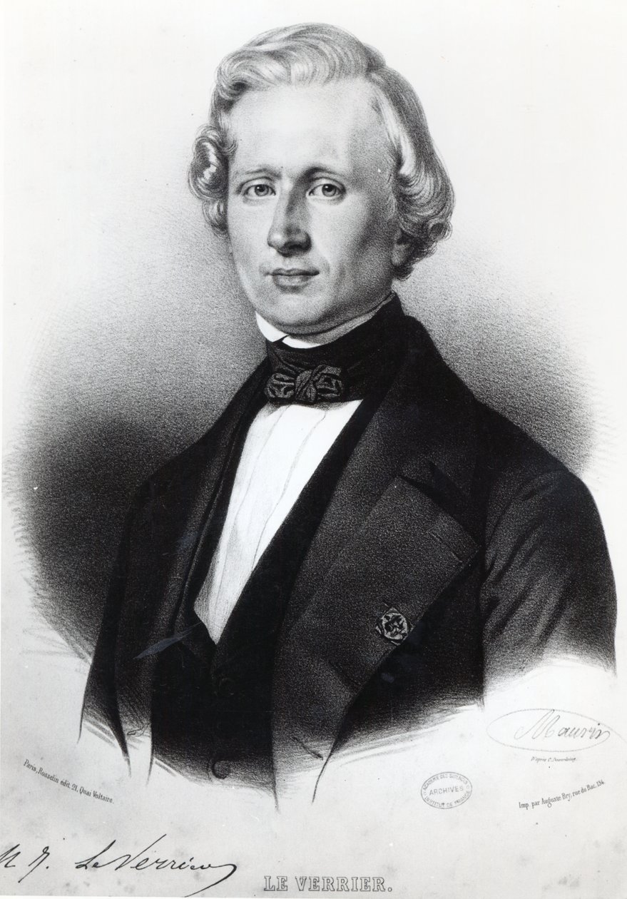 Kentsel Le Verrier (1811-77) by Antoine Maurin