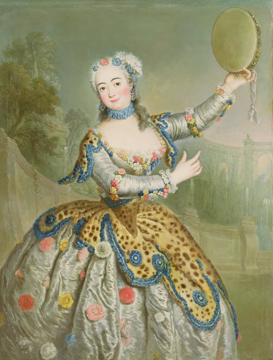 Barbara Campanini by Antoine Pesne
