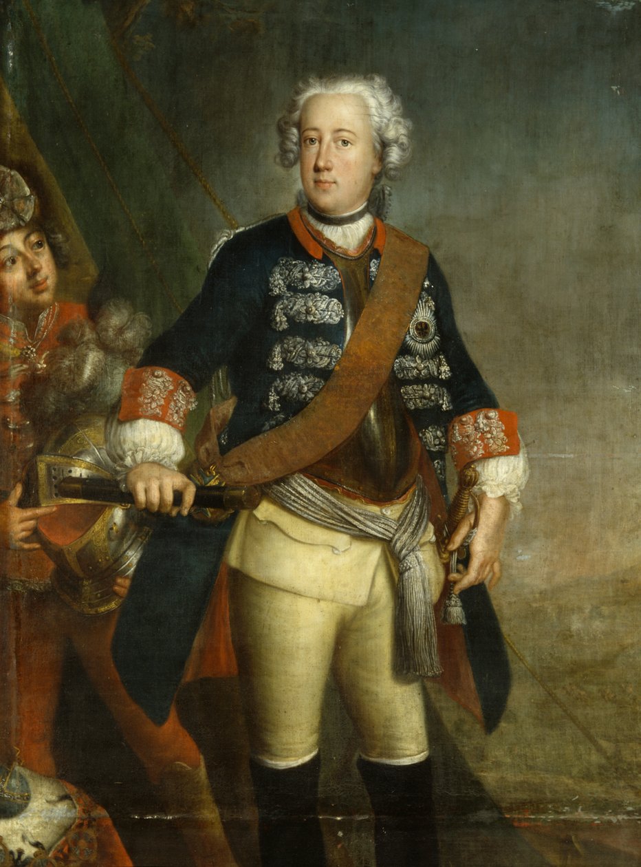 Kral olarak Frederick II by Antoine Pesne