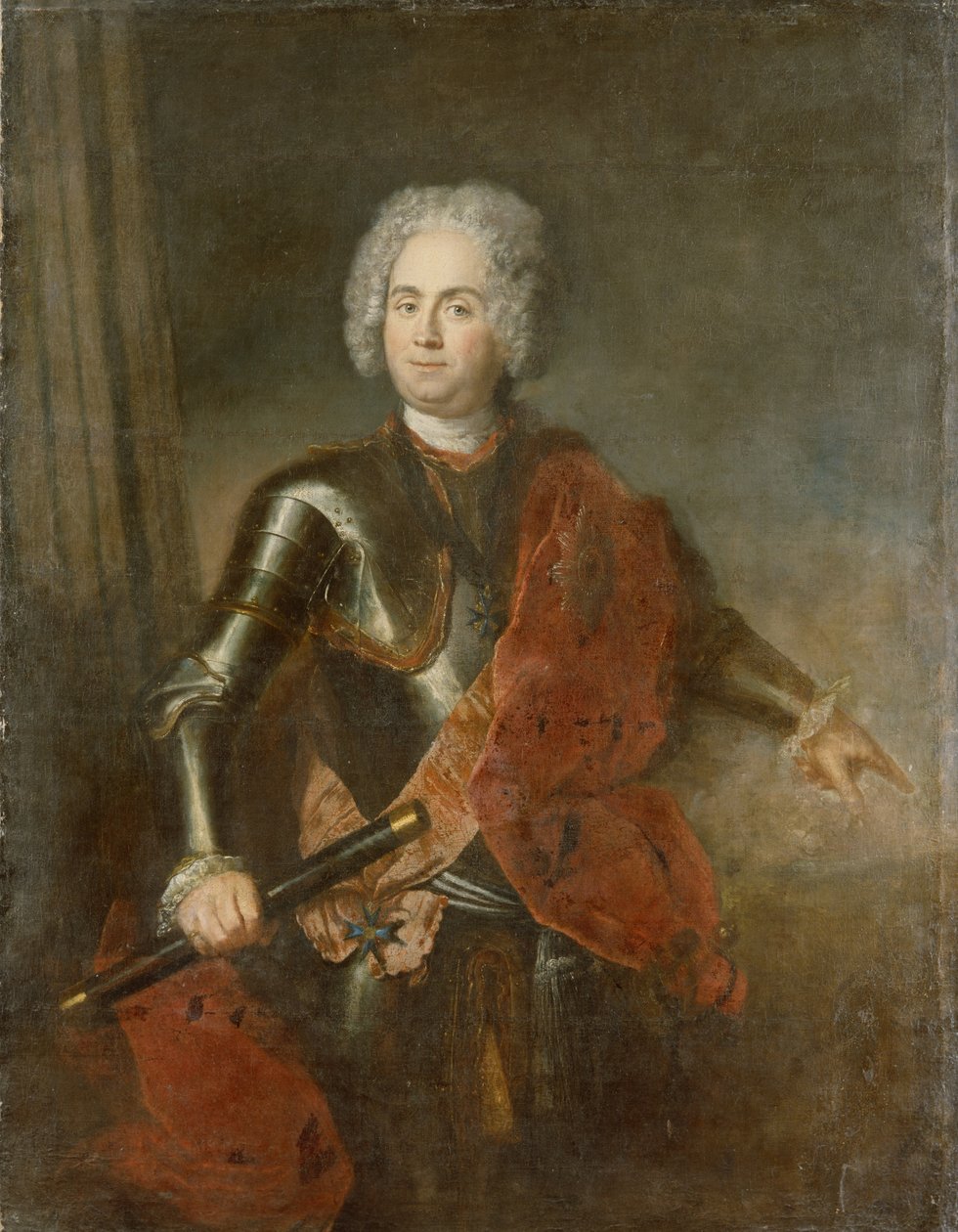 Schwerin Kontu by Antoine Pesne