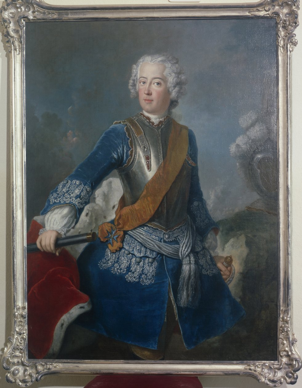 Kristur trónir með englunum (mósaík) turki by Antoine Pesne