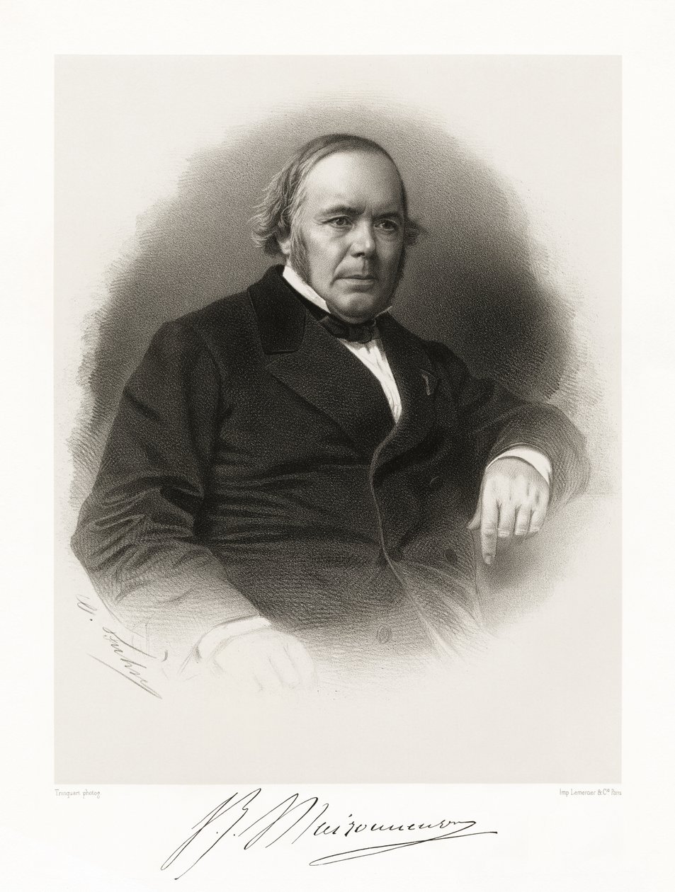 Jacques Gilles Maisonneuve, 1865-66 by Antoine Rene Trinquart