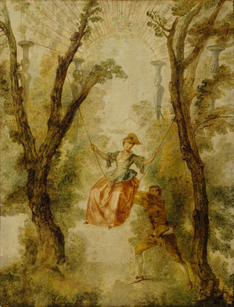 Salıncak Suomi by Jean Antoine Watteau
