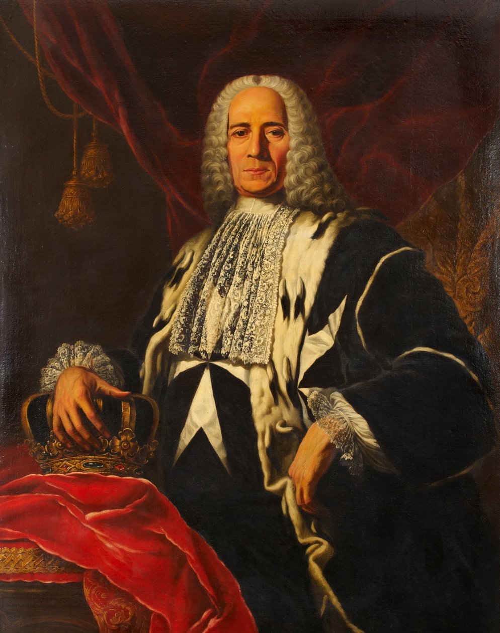 Grand Master Emmanuel Pinto  by Antoine de Favray
