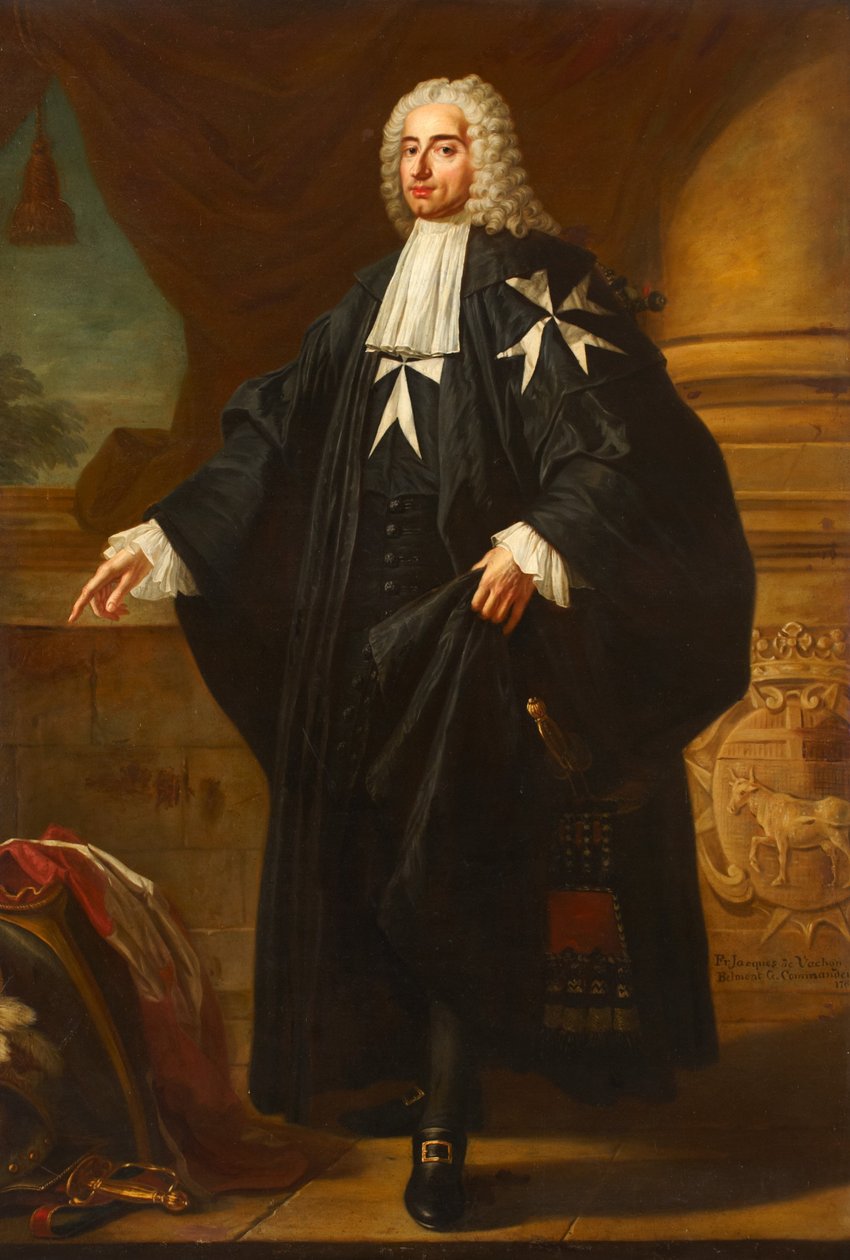 Jacques de Vachon Belmont, c.1760 by Antoine de Favray