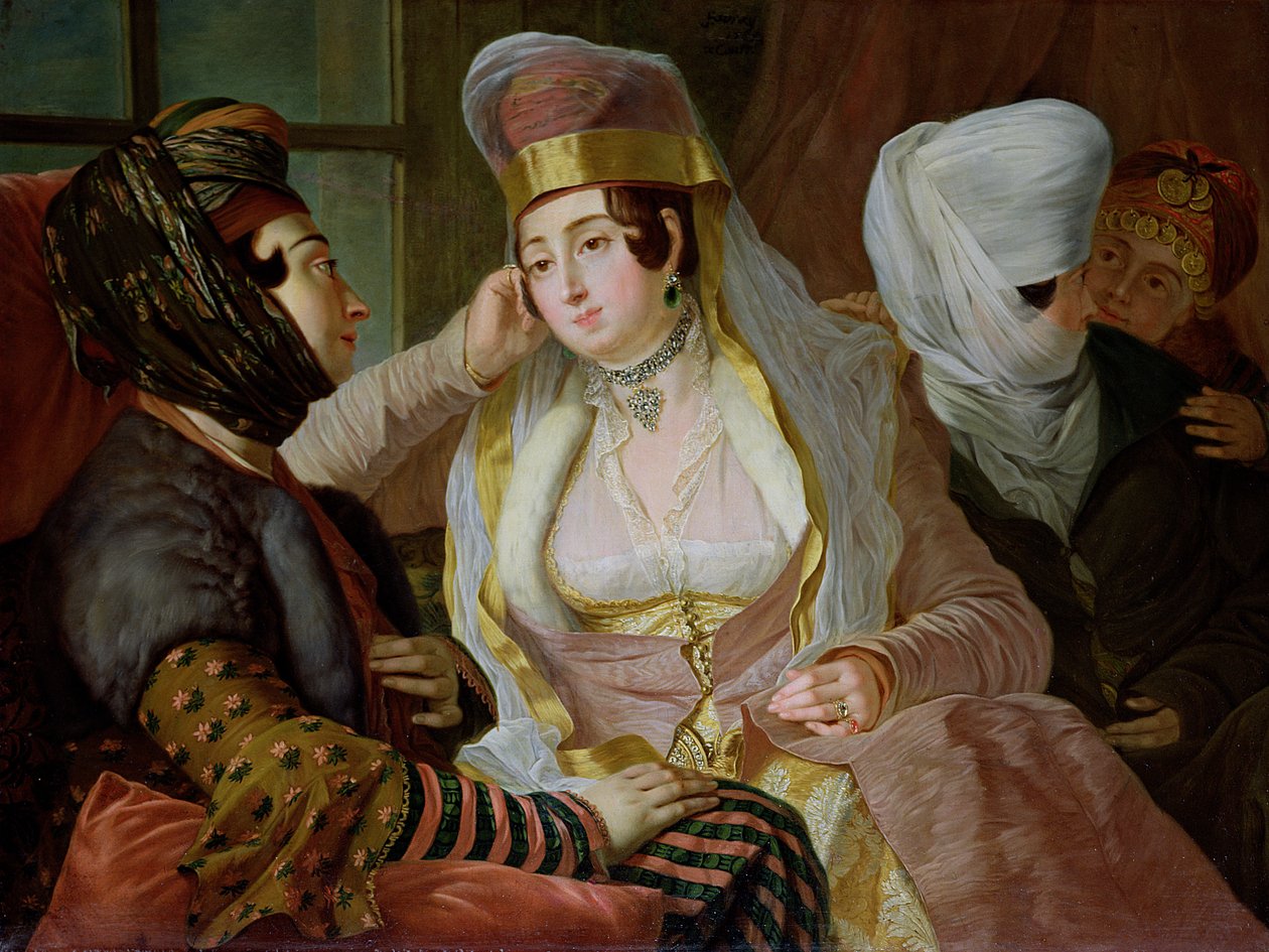 Maltalı Kadınlar by Antoine de Favray
