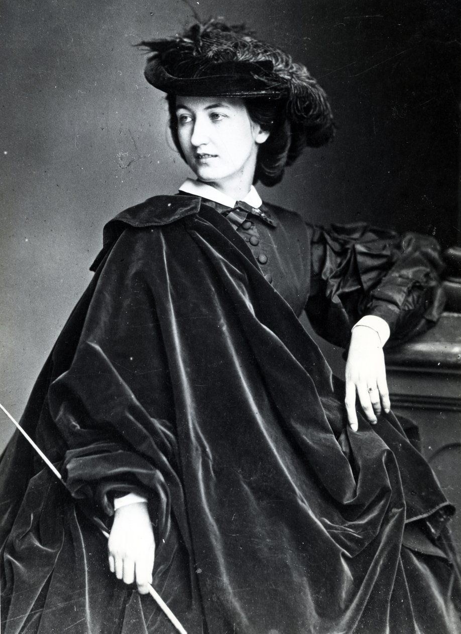 Lola Montez, 1860 dolayları by Antoine Samuel Adam Salomon