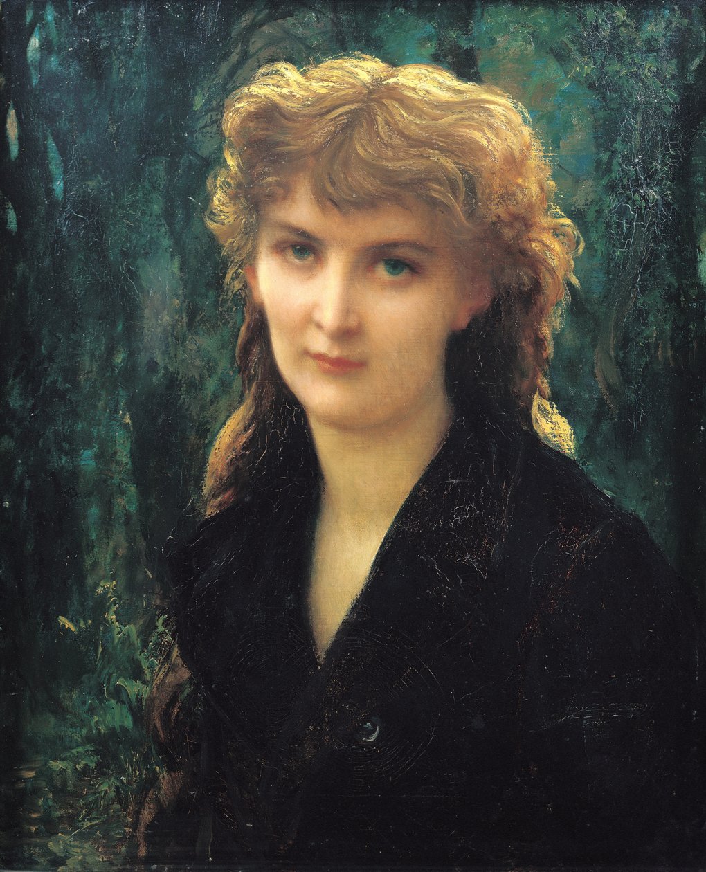Barones Eleonore de Uckermann (1853-1936) 1884 by Antoine Auguste Ernest Herbert or Hebert