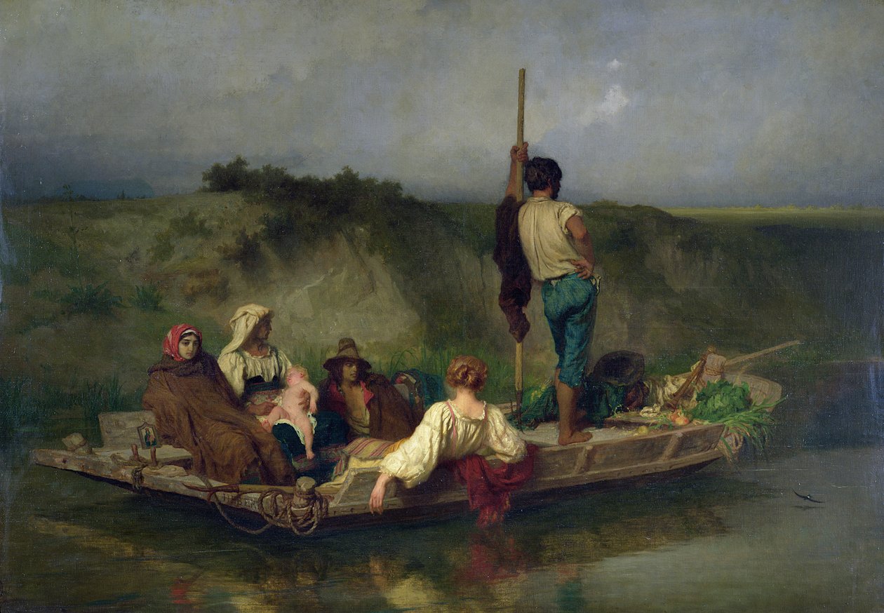 Malaria  by Antoine Auguste Ernest Herbert or Hebert