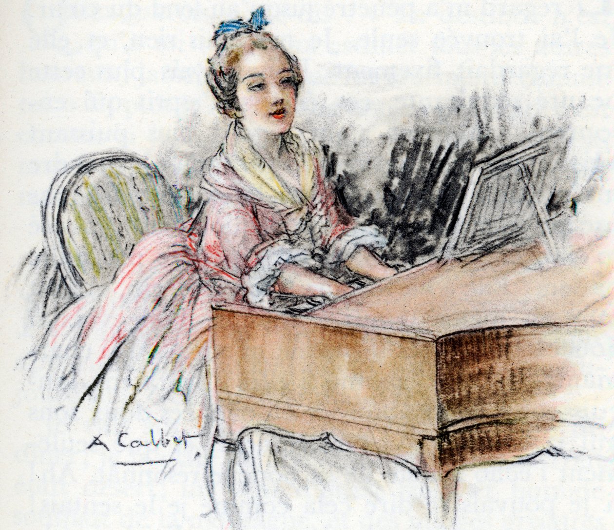 Charlotte klavsen çalıyor by Antoine Calbet